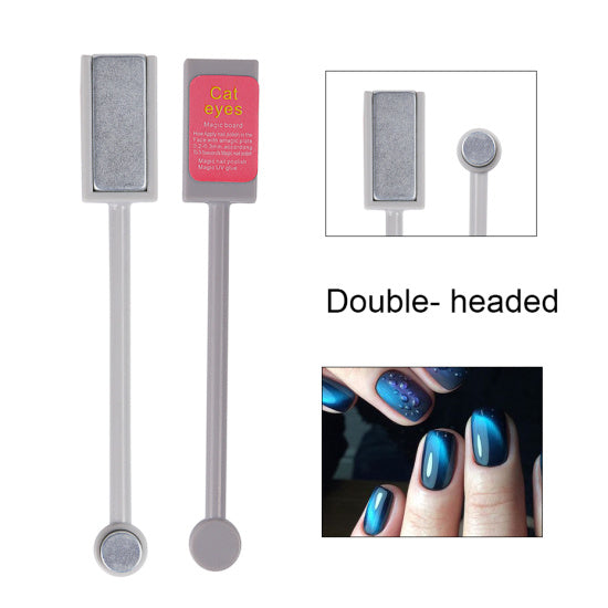 3D Cat Eye Nail Magnetic Stick 12 in 1 Magnet Board Pen for Cat Eye Gel Polish Nail Acrylic Charm Line Strip DIY Tool CH948-1