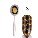 3D Cat Eye Nail Magnetic Stick 12 in 1 Magnet Board Pen for Cat Eye Gel Polish Nail Acrylic Charm Line Strip DIY Tool CH948-1