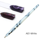 3D Cat Eye Nail Magnetic Stick 12 in 1 Magnet Board Pen for Cat Eye Gel Polish Nail Acrylic Charm Line Strip DIY Tool CH948-1